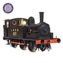 Load image into Gallery viewer, NER E (J71) Tank 317 LNER Lined Black - Bachmann -31-066 - Scale OO