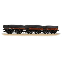 Load image into Gallery viewer, 5 Plank China Clay 3-Wagon Pack BR Bauxite (Early) with Tarp. Covers