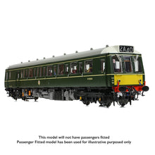 Load image into Gallery viewer, Class 121 Single-Car DMU W55028 BR Green (Small Yellow Panels) - Bachmann -35-528 - Scale OO