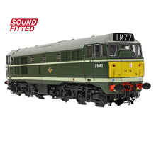Load image into Gallery viewer, Class 30 D5862 BR Green (Small Yellow Panels) SOUND FITTED - Bachmann -35-802ASF - Scale OO