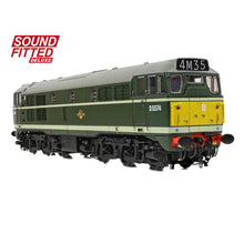 Load image into Gallery viewer, Class 30 D5574 BR Green (Small Yellow Panels) SOUND FITTED DELUXE - Bachmann -35-802SFX - Scale OO