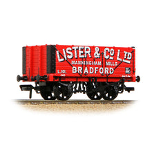 Load image into Gallery viewer, 7 Plank End Door Wagon 'Lister & Co. Ltd' Red - Bachmann -37-094 - Scale OO