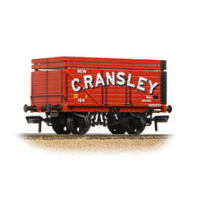 Load image into Gallery viewer, 7 Plank Wagon with Coke Rails 'New C. Ransley' Red - Bachmann -37-179A - Scale OO