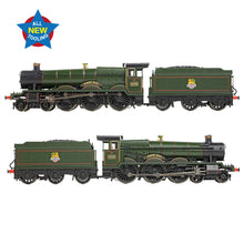 Load image into Gallery viewer, GWR 49XX 'Hall' 4962 'Ragley Hall' BR Lined Green (Early Emblem) - Bachmann -372-010 - Scale N