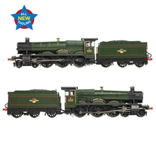 Load image into Gallery viewer, GWR 49XX 'Hall' 4936 'Kinlet Hall' BR Lined Green (Late Crest) - Bachmann -372-011 - Scale N