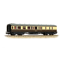 Load image into Gallery viewer, GWR Hawksworth Brake Third Corridor GWR Chocolate & Cream