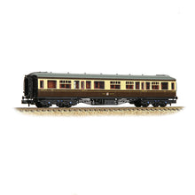Load image into Gallery viewer, GWR Hawksworth Composite Corridor GWR Chocolate & Cream - Bachmann -374-561A - Scale N