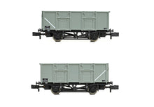 Load image into Gallery viewer, BR 24.5T Mineral Wagon BR Grey - Bachmann -378-050 - Scale N