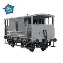 Load image into Gallery viewer, LMS 20T Brake Van LMS Grey (Small Letters) - Bachmann -38-976 - Scale OO