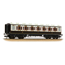 Load image into Gallery viewer, LNWR 50ft Arc Roof Third Corridor LNWR Dark Claret & White - Bachmann -39-870 - Scale OO