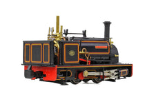 Load image into Gallery viewer, Quarry Hunslet 0-4-0ST 'Margaret' Penrhyn Quarry Lined Black (Early) - Bachmann -391-055 - Scale OO9
