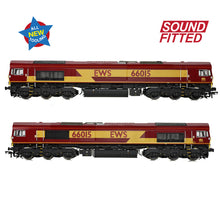 Load image into Gallery viewer, Class 66/0 66015 EWS - Bachmann -50-000SF - Scale OO