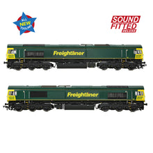 Load image into Gallery viewer, Class 66/5 66515 Freightliner Green - Bachmann -50-001SFX - Scale OO