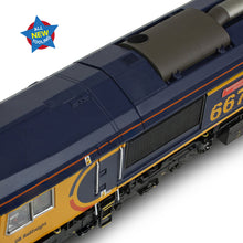 Load image into Gallery viewer, Class 66/7 66761 'Wensleydale Railway Association' GBRf Europorte - Bachmann -50-003 - Scale OO