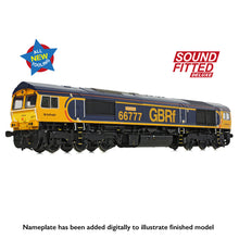 Load image into Gallery viewer, Class 66/7 66777 'Annette' GBRf Europorte - Bachmann -50-003ASFX - Scale OO