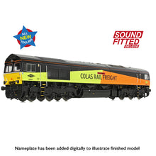 Load image into Gallery viewer, Class 66/8 66847 'Terry Baker' Colas Rail Freight - Bachmann -50-004SFX - Scale OO