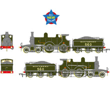 Load image into Gallery viewer, LSWR Adams T3 560 SR Lined Maunsell Green