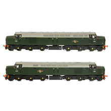 Load image into Gallery viewer, Class 40 Centre Headcode D345 BR Green (Small Yellow Panels) - Bachmann -32-491 - Scale OO