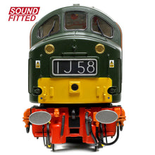Load image into Gallery viewer, Class 40 Centre Headcode D345 BR Green (Small Yellow Panels) - Bachmann -32-491SF - Scale OO