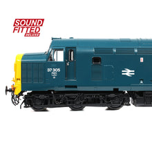 Load image into Gallery viewer, Class 37/0 Centre Headcode 37305 BR Blue - Bachmann -35-303SFX - Scale OO