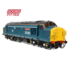 Load image into Gallery viewer, Class 37/0 Split Headcode 37069 'Thornaby TMD' BR Blue (White Stripe) - Bachmann -35-312SF - Scale OO