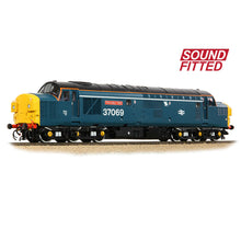 Load image into Gallery viewer, Class 37/0 Split Headcode 37069 'Thornaby TMD' BR Blue (White Stripe)