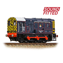 Load image into Gallery viewer, Class 08 08833 'Liverpool Street Pilot' BR/GER Lined Blue (Early Em.) - Bachmann -371-015ESF
