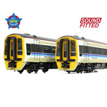 Load image into Gallery viewer, Class 158 2-Car DMU 158849 BR Regional Railways - Bachmann -371-850SF - Scale N