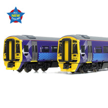 Load image into Gallery viewer, Class 158 2-Car DMU 158729 ScotRail Saltire - Bachmann -371-851A - Scale N