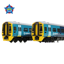 Load image into Gallery viewer, Class 158 2-Car DMU 158824 Arriva Trains Wales (Revised) - Bachmann -371-854 - Scale N