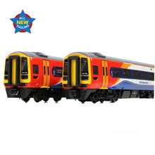 Load image into Gallery viewer, Class 158 2-Car DMU 158773 East Midlands Trains - Bachmann -371-855 - Scale N