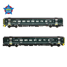 Load image into Gallery viewer, Class 158 2-Car DMU 158766 GWR Green (FirstGroup) - Bachmann -371-857 - Scale N
