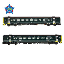 Load image into Gallery viewer, Class 158 2-Car DMU 158750 GWR Green (FirstGroup) - Bachmann -371-857A - Scale N