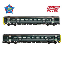 Load image into Gallery viewer, Class 158 2-Car DMU 158750 GWR Green (FirstGroup) - Bachmann -371-857ASF - Scale N