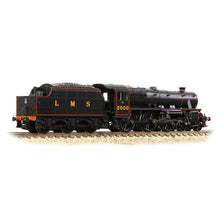 Load image into Gallery viewer, LMS 5MT 'Black 5' with Riveted Tender 5000 LMS Lined Black - Bachmann -372-135A - Scale N