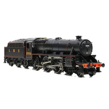 Load image into Gallery viewer, LMS 5MT 'Black 5' with Riveted Tender 5004 LMS Lined Black - Bachmann -372-135B - Scale N