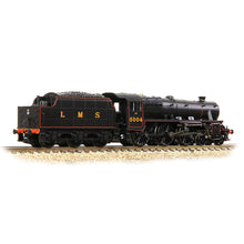 Load image into Gallery viewer, LMS 5MT 'Black 5' with Riveted Tender 5004 LMS Lined Black - Bachmann -372-135B - Scale N