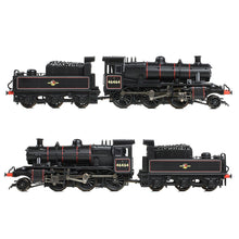 Load image into Gallery viewer, LMS Ivatt 2MT 46464 BR Lined Black (Late Crest) - Bachmann -372-628B - Scale N