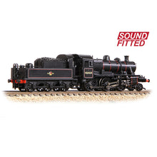 Load image into Gallery viewer, LMS Ivatt 2MT 46464 BR Lined Black (Late Crest) - Bachmann -372-628BSF - Scale N