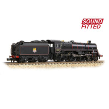 Load image into Gallery viewer, BR Standard 5MT with BR1B Tender 73109 BR Lined Black (Early Emblem) - Bachmann -372-727ASF - Scale N
