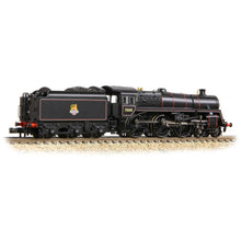 Load image into Gallery viewer, BR Standard 5MT with BR1B Tender 73100 BR Lined Black (Early Emblem) - Bachmann -372-727B - Scale N
