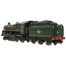 Load image into Gallery viewer, BR Standard 5MT with BR1 Tender 73026 BR Lined Green (Late Crest) - Bachmann -372-728B - Scale N