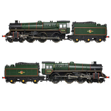 Load image into Gallery viewer, BR Standard 5MT with BR1 Tender 73026 BR Lined Green (Late Crest) - Bachmann -372-728B - Scale N
