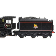 Load image into Gallery viewer, BR Standard 5MT with BR1C Tender 73069 BR Lined Black (Early Emblem) - Bachmann -372-730A - Scale N