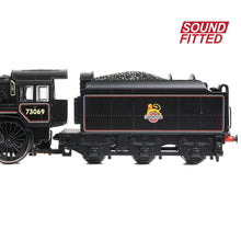 Load image into Gallery viewer, BR Standard 5MT with BR1C Tender 73069 BR Lined Black (Early Emblem) - Bachmann -372-730ASF - Scale N