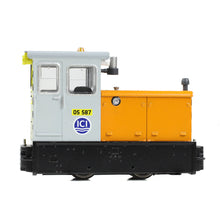 Load image into Gallery viewer, Baguley-Drewry 70hp Diesel ICI Orange & Grey - Bachmann -392-028 - Scale 1:76