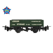 Load image into Gallery viewer, RNAD Rebuilt Open Wagon 'Lenham Storage' Green - Bachmann -393-153 - Scale OO9