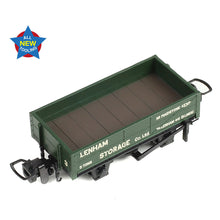 Load image into Gallery viewer, RNAD Rebuilt Open Wagon 'Lenham Storage' Green - Bachmann -393-153 - Scale OO9