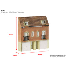 Load image into Gallery viewer, Low Relief Modern Town Houses - Bachmann -42-218 - Scale N