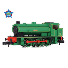 Load image into Gallery viewer, WD Austerity Saddle Tank 'Amazon' National Coal Board Lined Green